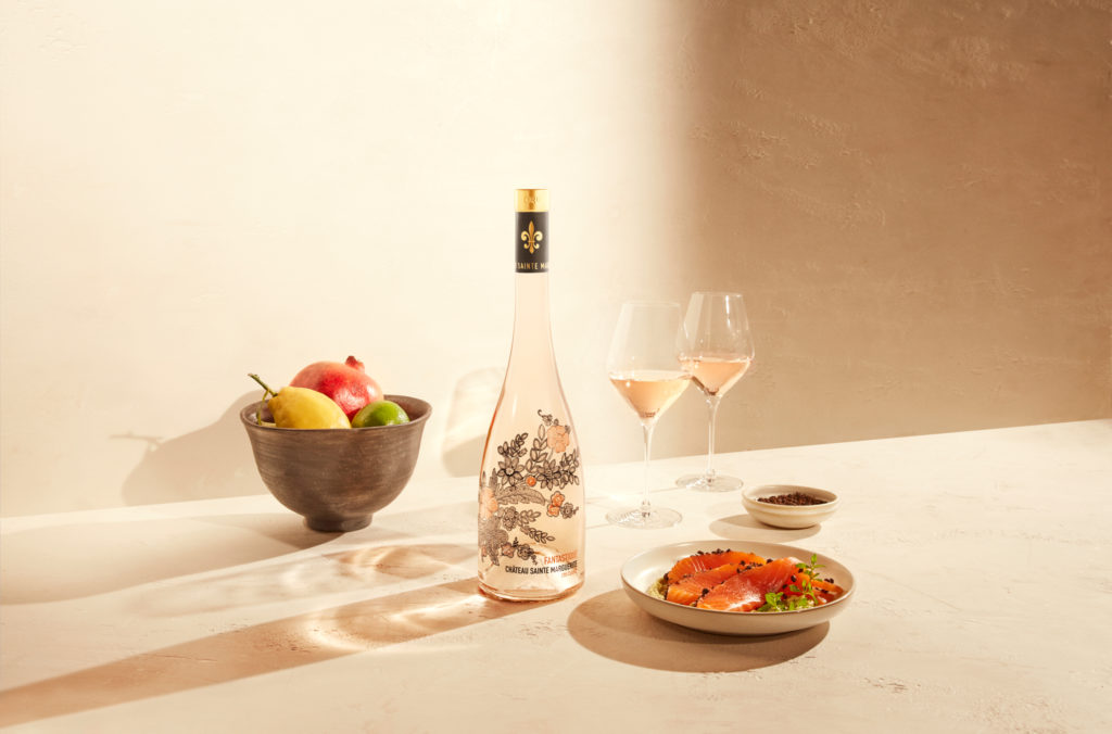 Accord Fantastique Rosé et Saumon cru